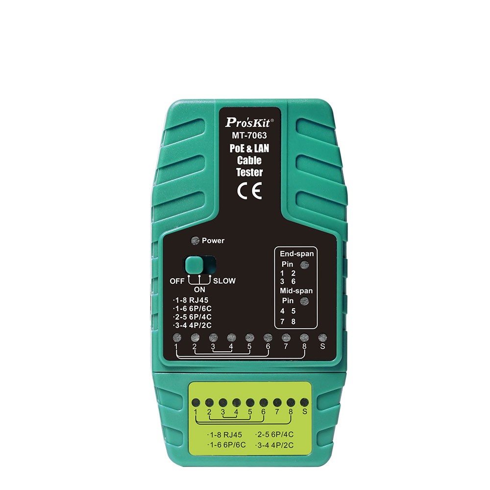 PoE & LAN Cable Tester(MT-7063)