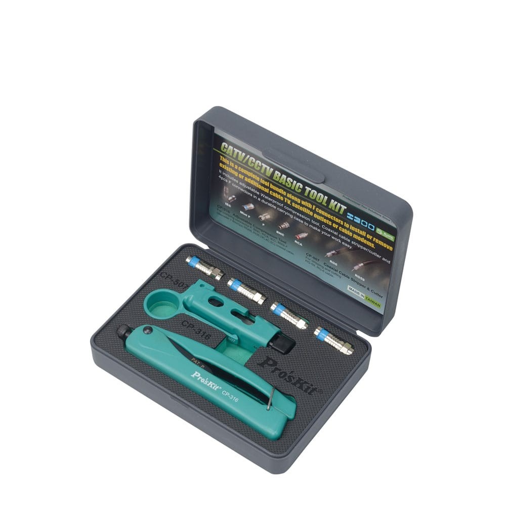 CATV-CCTV Basic Tool Kit (PK-5011)