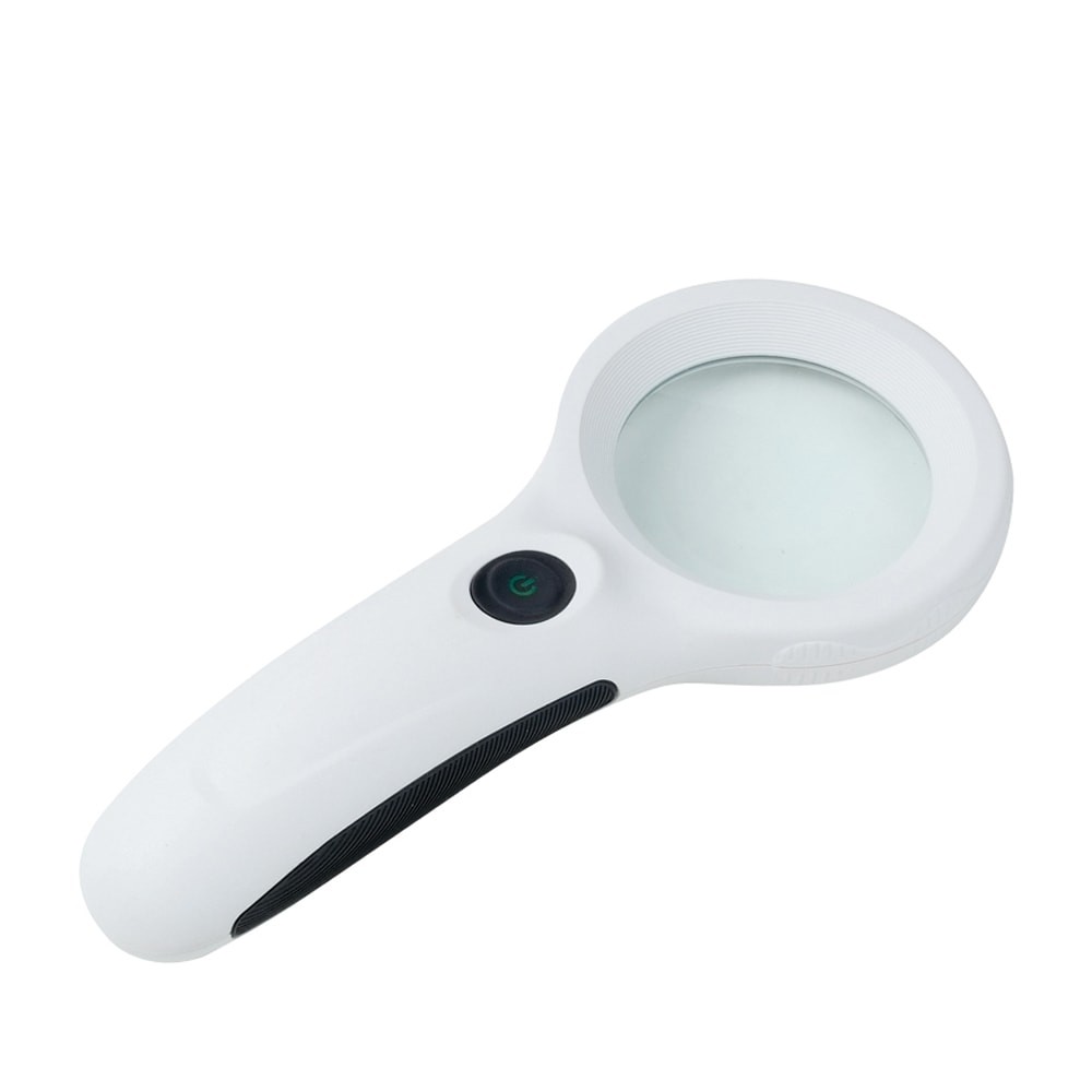 Handheld LED Light Magnifier with Currency Detecting Function (MA-019)